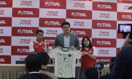 Jersey Timnas Futsal Indonesia Di Lelang Untuk Korban Bencana Sumatera