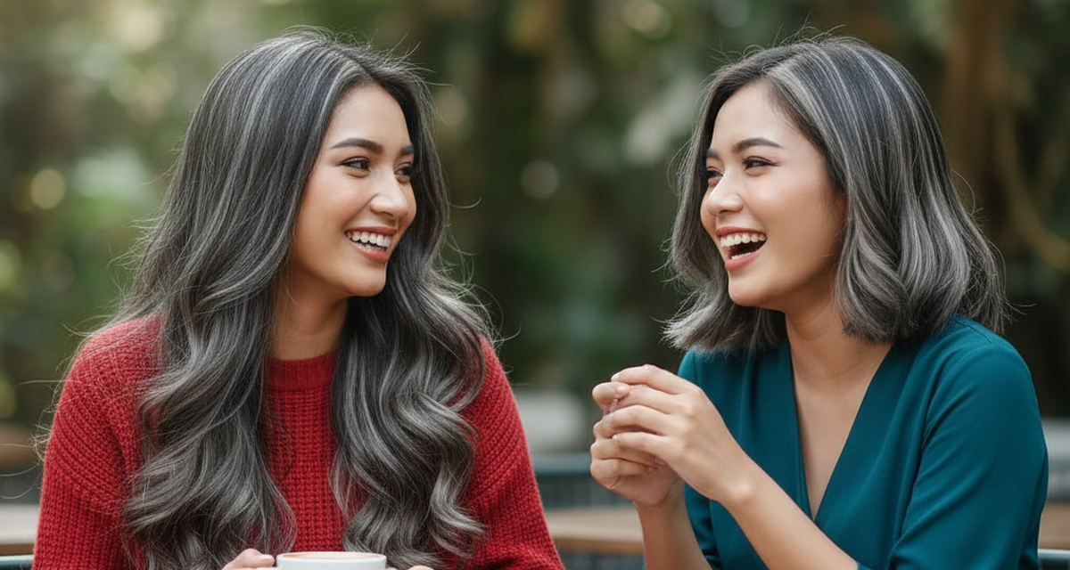 Panduan Warna Outfit Buat Kamu Yang Rambutnya Beruban